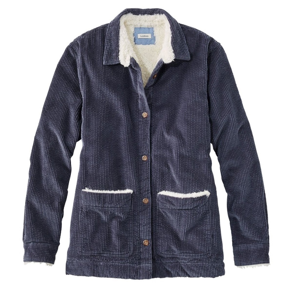 LL Bean Sherpa Barn Jacket